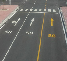 Yol çizgi boyası