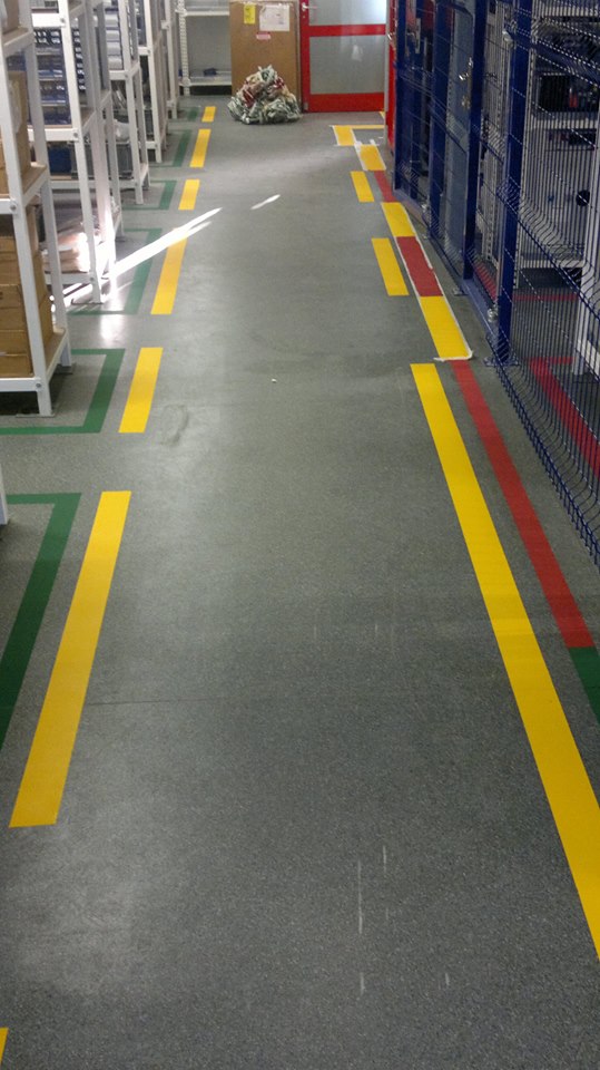 Fabrika Yol Çizgisi