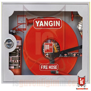 Sıva Üstü Cam Kapalı Yangın Sondurme Dolabı